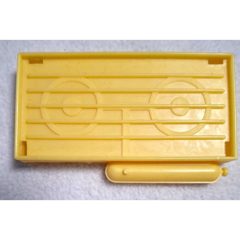 Vintage 80s Mattel Barbie Ken Yellow Camping Stove 1/6 Scale Accessory Miniature